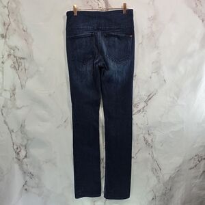 Spanx Jeans Womens 26 X 31 Jegging Denim Jean High Rise Signature Straight Dark
